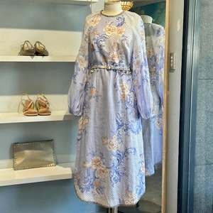 Zimmermann Linen Midi Dress - SIZE NZ 12-14