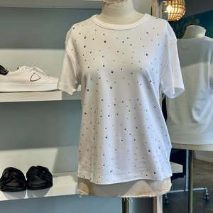 BNWT Zadig & Voltaire Marta HJ AO Clous T Shirt - SIZE S