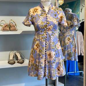 Zimmermann Rosa Flutter Mini Dress - SIZE XS/S