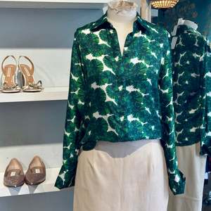Max Mara Silk Shirt - SIZE NZ 8