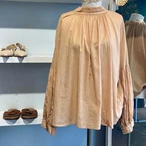 Mahsa Cotton Preacher Blouse - SIZE S