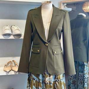 Smythe Military Peaked Lapel Blazer - SIZE 8