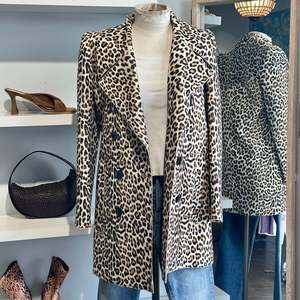 Carven Leopard Print Jacket  - SIZE S