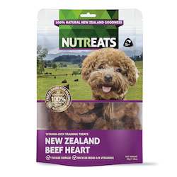 Products: New Zealand Prime Beef Heart dog treats