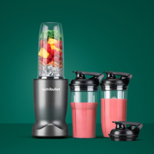 Personal Blenders: NutriBullet Turbo 1000 Deluxe Set