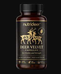 The Range: Deer Velvet Capsules - Energy, Strength + Vitality Support