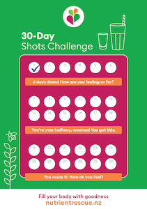 All: 30-Day Habit Tracker Card