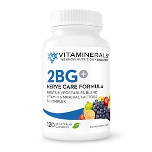 Health Support Vegetarian Vegan: Vitaminerals 2BG+ B Complex Immune Support