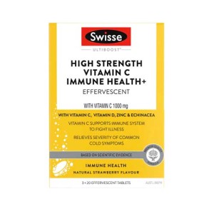 Products: Swisse 高浓度维生素C泡腾片1000mg 60粒