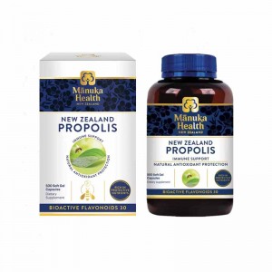Products: Manuka Health 蜜纽康麦卢卡蜂胶胶囊 BIO30+ 500mg 500s