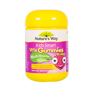 Nature's Way佳思敏澳洲版儿童果味软糖60粒 (蔬菜+多种维生素)