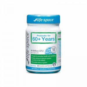 Products: LifeSpace 老人益生菌粉末 60岁以上 60粒