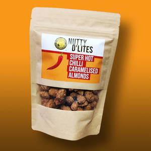 Caramelised Almonds - Super Hot Chilli
