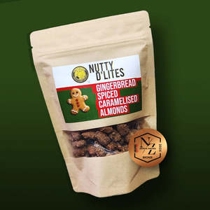 Full Range Caramelised Nuts: Caramelised Almonds - Gingerbread Spiced
