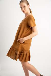 MURAL DRESS | CINNAMON