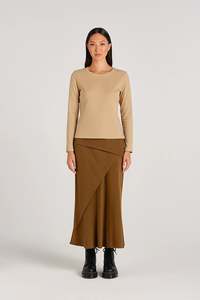 SPLIT ENDS LS | SAND