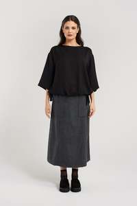 BILLIE SKIRT | CHARCOAL