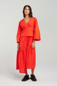 Linen Lovers: HAZEL TOP | FLAME