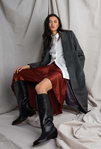 All: PEARL COAT | CHARCOAL