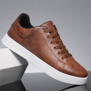 Shoes: Jacks Leather Lace-up Dress Sneakers