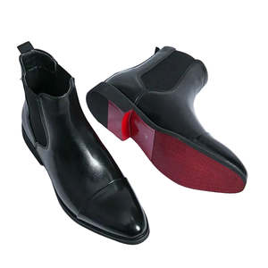 Rip's Leather Red Bottom Boots