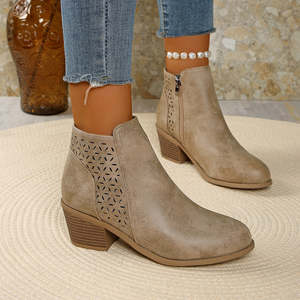 Womens Shoes: Veronica Black Wedge Heel Ankle Boots with Pointed Toe Design | Stylish Comfort for Effortless Elegance