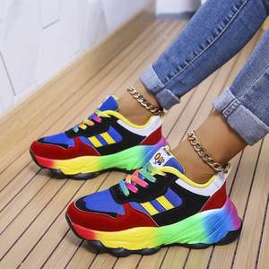 Womens Shoes: Vibrant Comfort | Orthopedic Sneakers with Arch Support & Cushioning | Stylish Footwear for All-Day Comfort