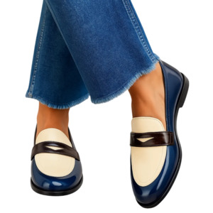 Maxine Inspired Loafers Women's Slip-On Unqie two toned Design Comfortable &hellip;