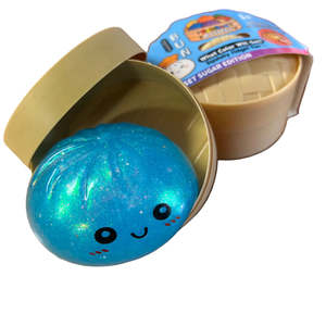 Trending Kids Toy Glitter Squishy Steamed Bun