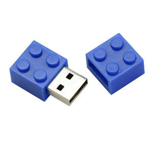 Accessories: Plastic Brick Block USB Memory Stick