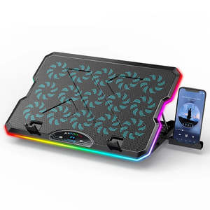 Gaming Accessories: Gaming RGB Laptop Fan Cooling Pad