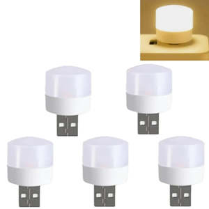 5-Piece 1w USB LED Night Light