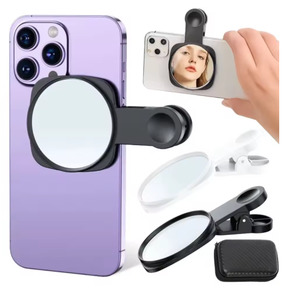 Accessories: Rear Mobile Phone Mirror Selfie Reflector Clip