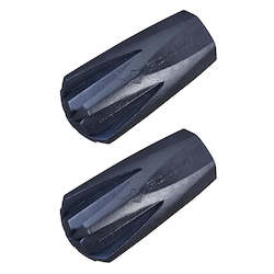 Walking Sticks: Pioneer 6Pcs Rubber Tips Trekking Cane Tip Protectors Hiking Pole Replacement Walking Stick