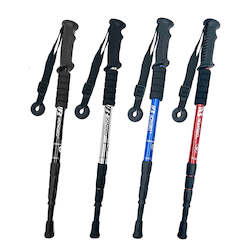 Walking Sticks: Walking Adjustable Trekking Pole Anti Shock Ultra Light Alpinism Poles Telescopic Ultralight
