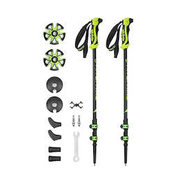 Walking Sticks: Hitorhike for Nordic walking sticks camping hiking Ultralight Adjustable Telescopic Alpenstock