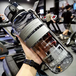 1L 1.5L 2L Sports Water Bottle Large Capacity Fitness Outdoor Eco-Friendly Plast&hellip;