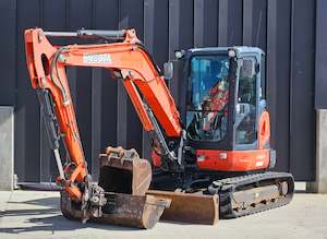Excavators: 2017 Kubota U55-4 Excavator