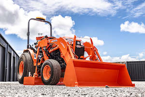 Neilo Equipment: Neilo B3150 Grader w Front End Loader