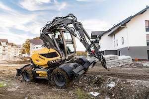 Mecalac: Mecalac 9MWR Wheeled Excavator