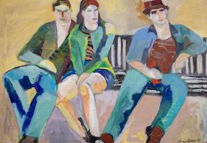 Jacqui Gibbs Chamberlain: Untitled - Bench
