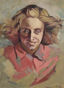 Paintings: Portrait of Valerie Heinz