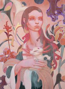 Ruby And Rose: Lady with an Axolotyl