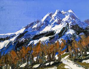 Approaching the Alps (Chamonix)