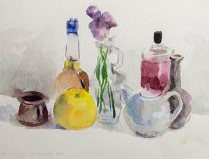 Still Life with Lemon