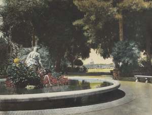 Roma - The Pincio Park (Fountain of Moses)