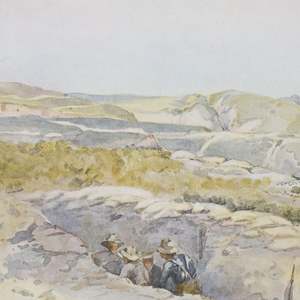 View Art: Views of Gallipoli - Turk Entrenched Positions