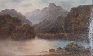 View Art: Sunset Queen Charlotte Sound