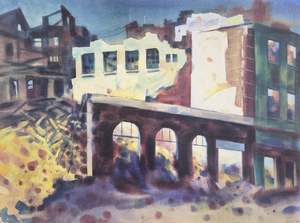 View Art: Tuam St III, Demolition Series