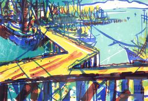 Port Lithograph